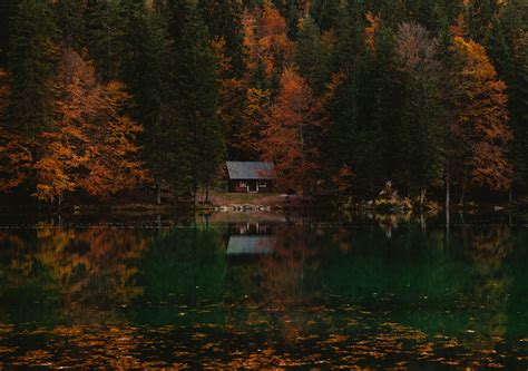 Autumn Cabin Wallpapers - Wallpaper Cave