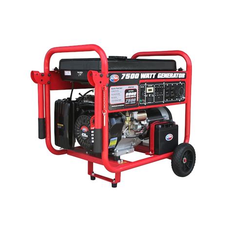 All Power 7500-Watt Gasoline Powered Electric Start Portable Generator ...