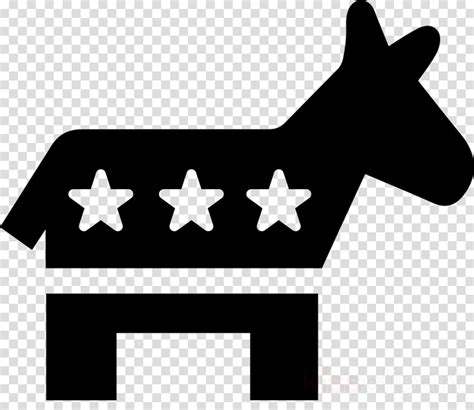 Free Democrat Donkey Transparent Background, Download Free Democrat ...