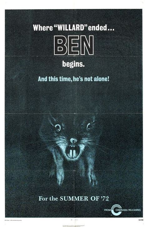 Ben Movie Poster (#1 of 2) - IMP Awards