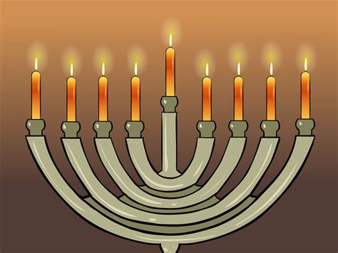 How to Light a Chanukah Menorah: 15 Steps (with Pictures) | Hanukkah menorah, Menorah, Hanukkah