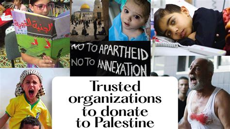 Trusted organizations to donate to Palestine - BuildPalestine