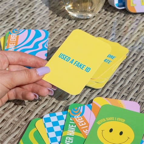 Never Have I Ever Drinking Card Game | Etsy