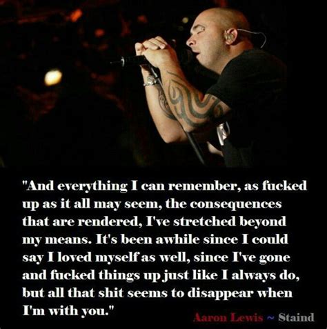 68 best images about Aaron Lewis / Staind on Pinterest | Songs, Far ...