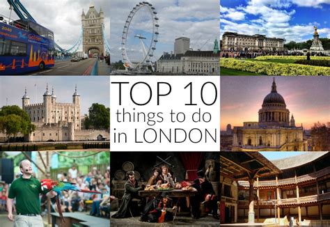 Top 10 Things To Do In London