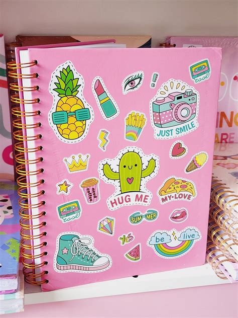 Libreta Tamaño Profesional Hug Me Cactus Kawaii Pasta Dura - Cute Shop