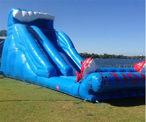 Tidal Wave Slide - Bouncy Castle Hire and Water Slides in Perth