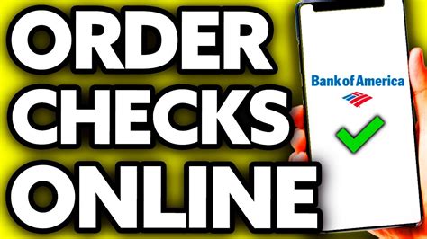 How To Order Checks Online Bank of America (EASY!) - YouTube