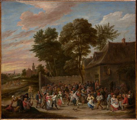 David Teniers the Younger | Peasants Dancing and Feasting | The ...