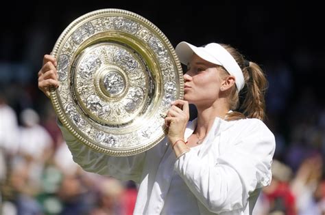 Elena Rybakina wins Wimbledon women’s final for 1st Slam