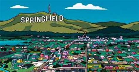 Springfield Landmarks from The Simpsons: List of Springfield USA Sites