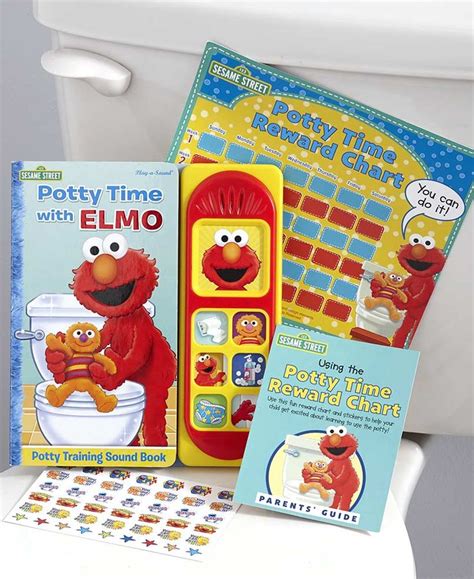 Elmo Potty Time Training Book Set | Elmos potty time, Potty time, Elmo potty