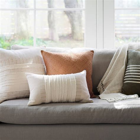 Santa Clara Neutral Pillow | Throw pillows living room, Living room pillows, Neutral pillows