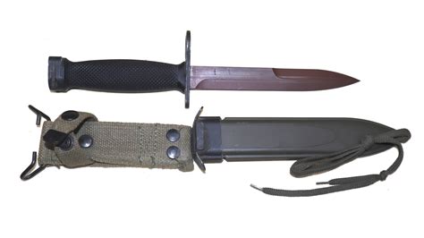 US M16 Bayonet In Scabbard - MJL Militaria