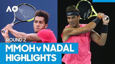 Michael Mmoh vs Rafael Nadal Match Highlights (2R) | Australian Open 2021 - YouTube