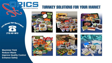 Bringing Automated Packaging Solutions To A Variety Of Industries - ORICS Automated Filling and ...