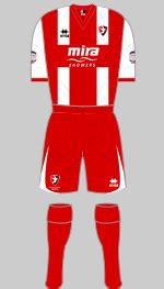 Cheltenham Town - Historical Football Kits