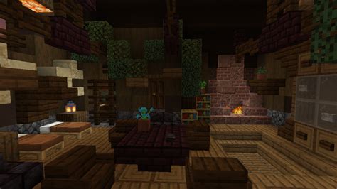 What do you think of my "witch hut" interior? : r/Minecraft