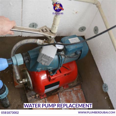 Water Pump Replacement - 0581873002 - Plumber Dubai - 24/7