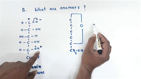 What are anomers give example? /Class 12 -Biomolecule/ anomerism/cyclic structure of glucose ...