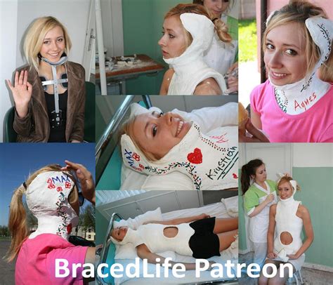 BracedLife Patreon - April in Minerva Plaster Cast by MedicBrace on DeviantArt