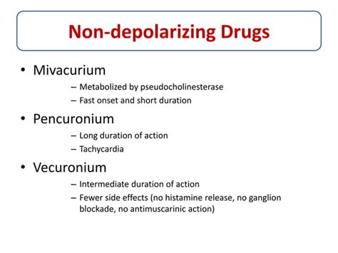 Skeletal Muscle Relaxants