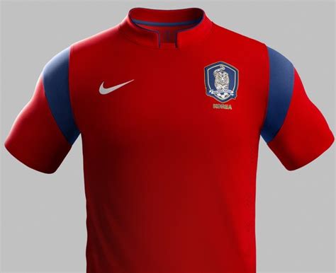 New Nike South Korea World Cup Kit 2014- Korea Republic Home Jersey ...