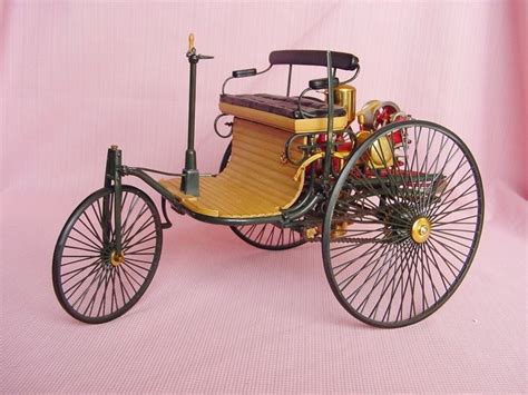 Mercedes Benz Patent Motor Car 1886 - With many 24 carat - Catawiki