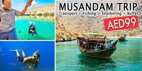 Musandam Trip For AED 99 at Al Madhani Adventure Tours