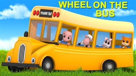 Junior Squad Wheels On The Bus | Nursery Rhymes For Kids And Babies - YouTube