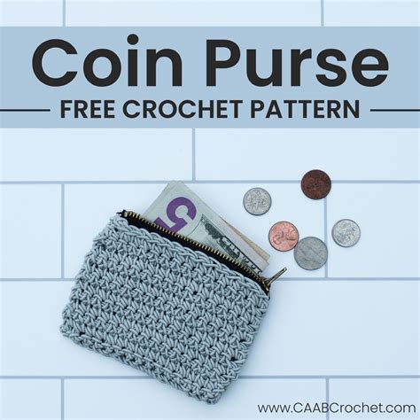 Crochet Coin Purse Pattern | Free Crochet Pattern