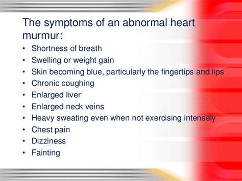 Heart murmurs: what you need to know