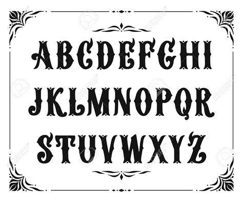 Image result for victorian font | Victorian lettering, Lettering ...