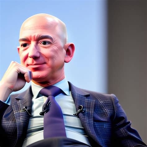 Premium AI Image | smiling Jeff Bezos