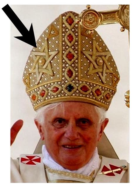 Ratzinger mitre hexagram | Pastor billy graham, Pastor, Billy graham