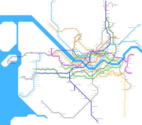 Simple Seoul Subway Map