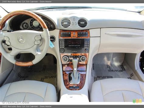 Stone Interior Dashboard for the 2005 Mercedes-Benz CLK 500 Cabriolet #92466174 | GTCarLot.com