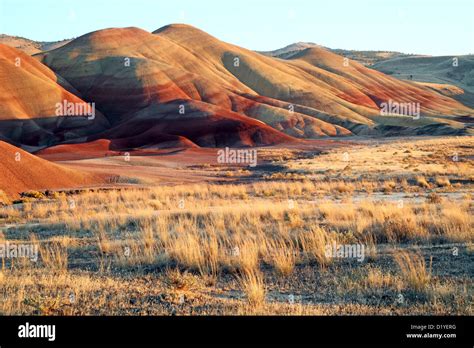 John Day Fossil Beds National Monument, Painted Hills, John Day Fossil Bed NM, OR, USA Stock ...