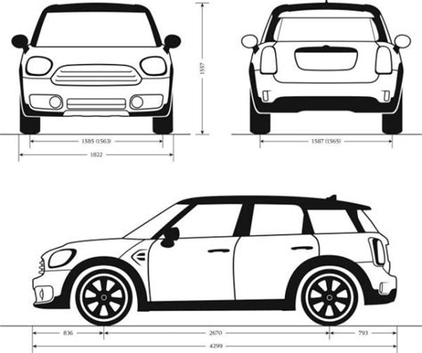 Mini Cooper Dimensions - Mini Cooper Cars