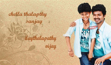 WELCOME TO ILAYATHALAPATHYVIJAYTHEKING.BLOGSPOT.COM: Vijay And Actor Vijay Son