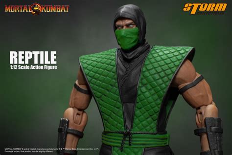 Mortal Kombat Reptile Action Figure by Storm Collectibles Available Now | ActionFiguresDaily.com