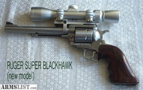 ARMSLIST - For Sale: Ruger Super Blackhawk with Scope