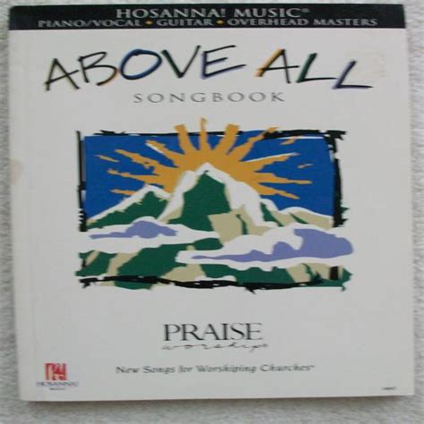 Above All Sheet Music - PraiseCharts