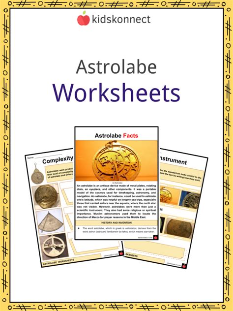 Astrolabe Worksheets & Facts | History, Origin, Uses