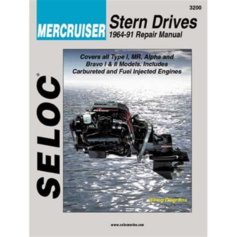 Seloc Service Manual, Mercruiser Sterndrive 1964 - 1991 | Green Bay ...