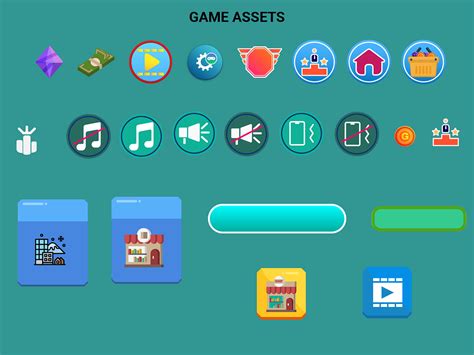 Some Game Assets by Imaginary Workstation on Dribbble