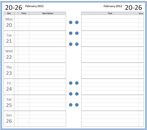 Printable Diary Pages 2024 - Maria Scarlet