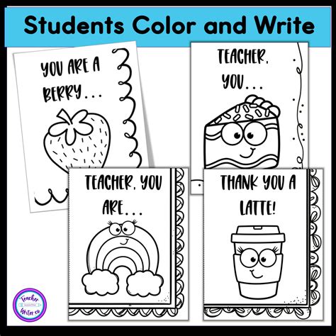 Teacher Appreciation Week Cards | FREE | Made By Teachers