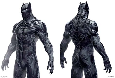 Black Panther Suit: Design Details and New Art - Heroic Hollywood