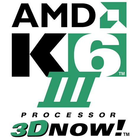 AMD K6 III Processor ⋆ Free Vectors, Logos, Icons and Photos Downloads